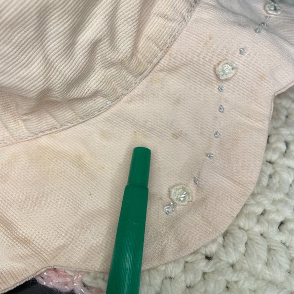 VTG 1950s Mrs. Day's Ideal Baby shoes and Bonnet - Picture 12 of 13